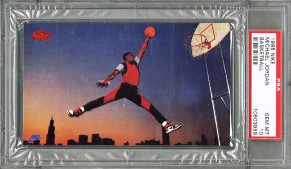 1985 Nike Michael Jordan Rookie PSA Gem Mint 10